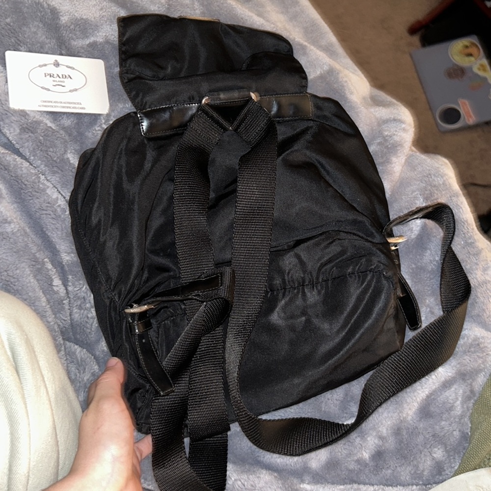 Prada mini backpack